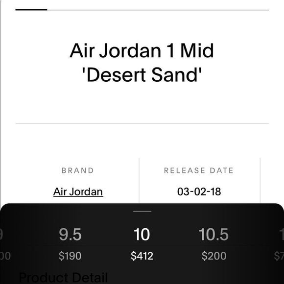 Jordan 1 cool grey not Yeezy or Jordan 3 or Nike dunk desert sand - Picture 6 of 6